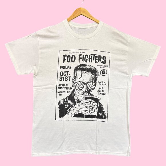 The Return of The Foo Fighters Rock Band Tee L - Picture 1 of 4